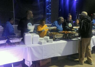Ladies at St. Martin of Tours Feed Homeless